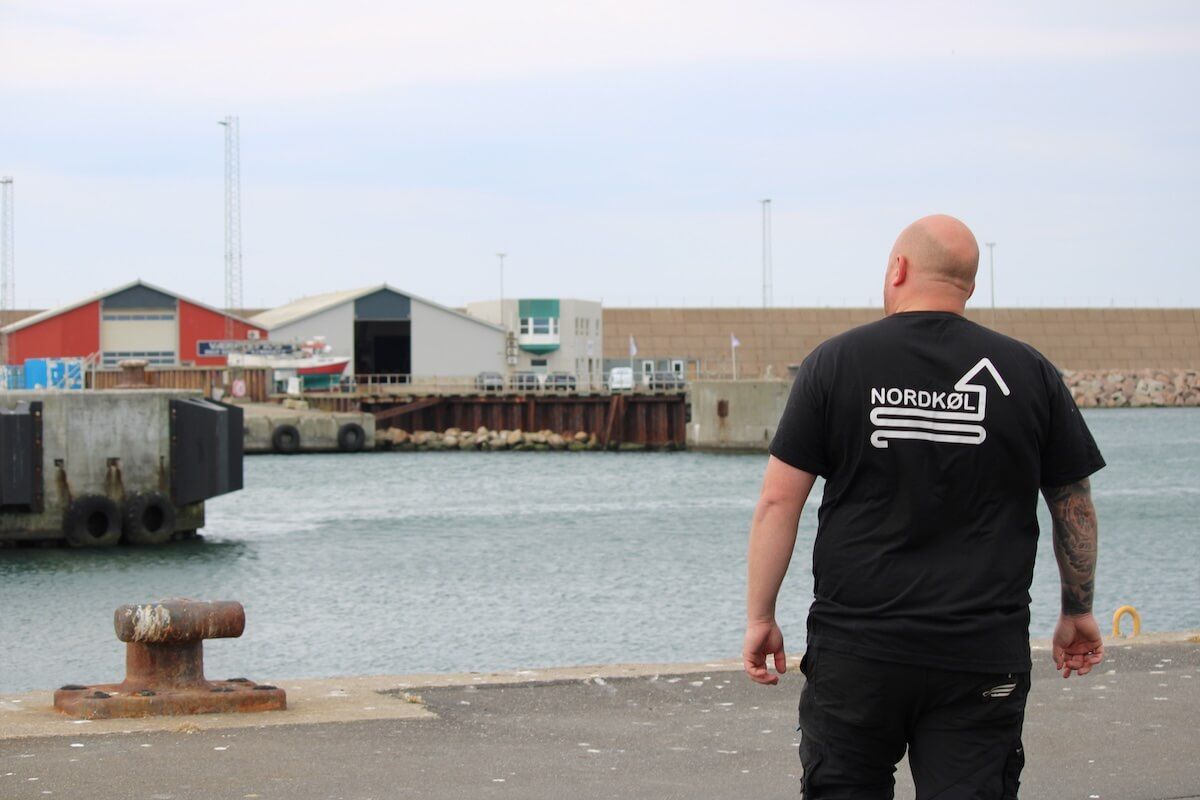 Nordk&oslash;l Hanstholm havn